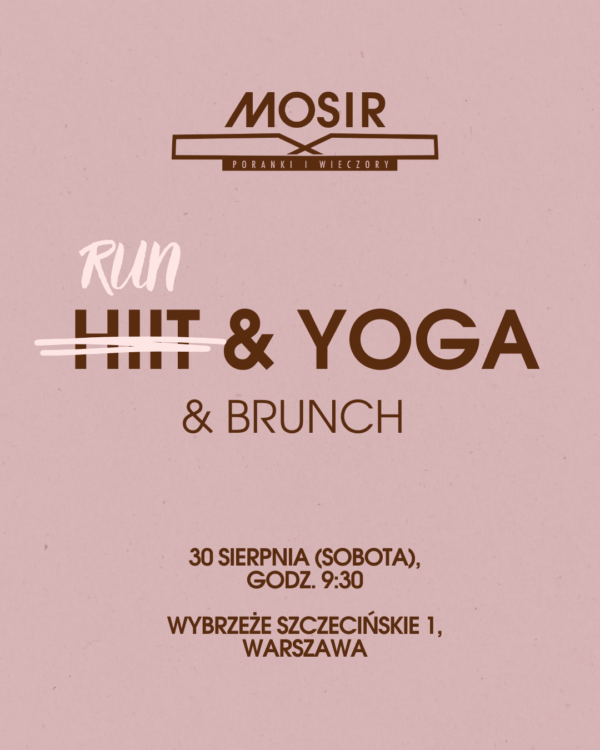 RUN & YOGA BRUNCH