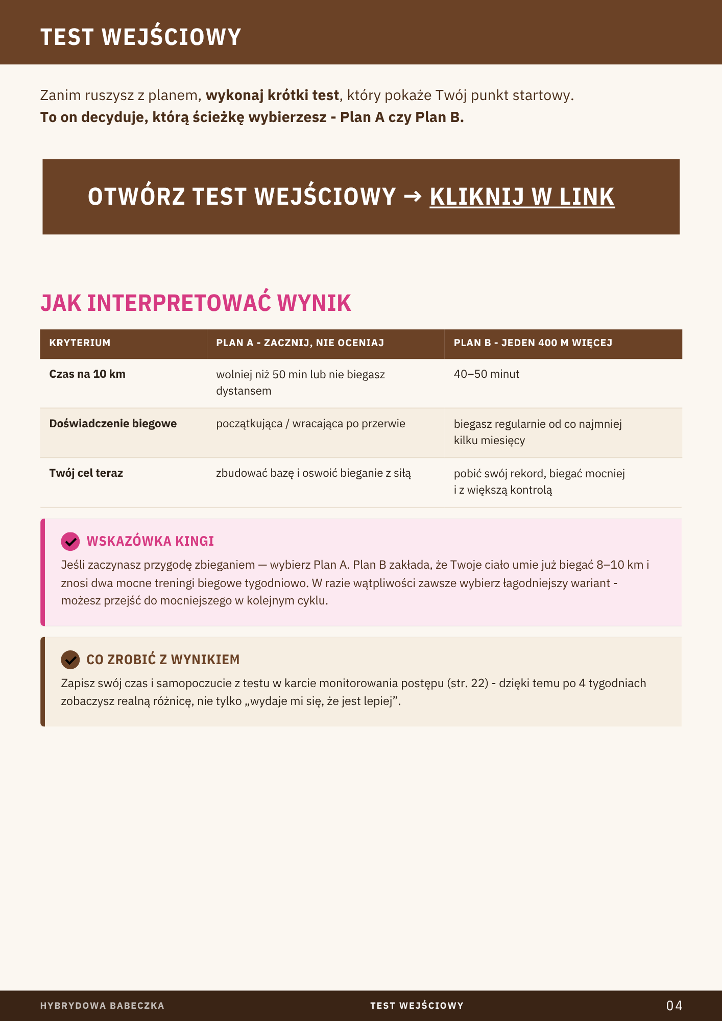 HYBRYDOWA BABECZKA - 4 TYGODNIOWY PLAN + TYDZIEŃ TESTÓW + bonus - obrazek 2