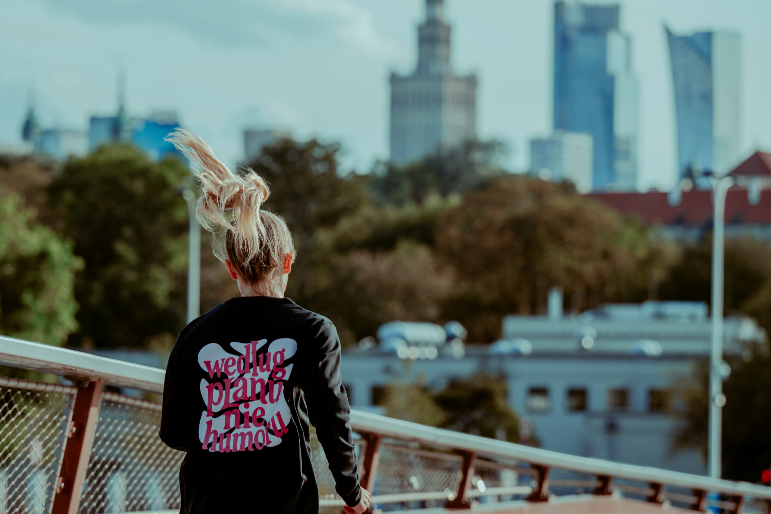 LONGSLEEVE BABECZKA - WEDŁUG PLANU , NIE HUMORU